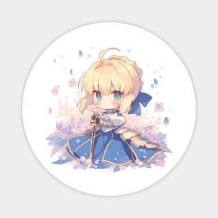 chibi saber Magnet